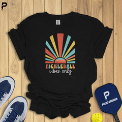 Pickleball Vibes Only T-Shirt – Fun & Comfortable Pickleball Tee for Men & Women