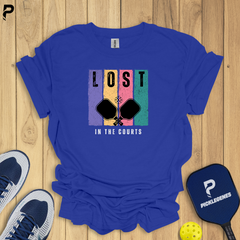 Lost In The Courts - Pickleball T-Shirt Design 4