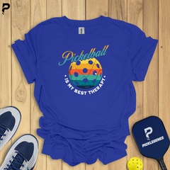 Pickleball Is My Best Therapy Funny Pickleball T-shirt - Pickleball T-Shirt Design 4