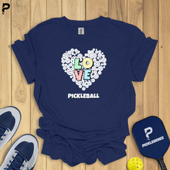 Love Pickleball T-shirt - Back View