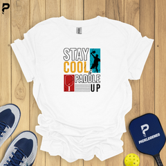 Simple Pickleball And Sunshine Stay Cool Pickleball T-Shirt for Men and Women - PickleGenes Pickleball T-Shirt