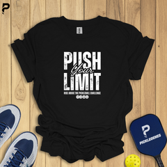 Push Your Limit Athletic Pickleball T-shirt - Size Chart