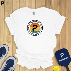Pickleball My Happy Addiction Pickleball T-shirt - PickleGenes Pickleball T-Shirt