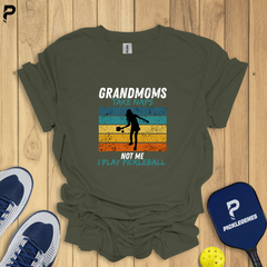 Grandmoms Take Naps - Pickleball T-Shirt Design 4