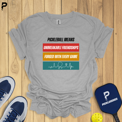 Unbreakable Friendship Pickleball T-shirt - Pickleball T-Shirt Design 4