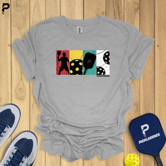 Picklegenes Brand Animated Pickleball T-shirt - Pickleball T-Shirt Design 4