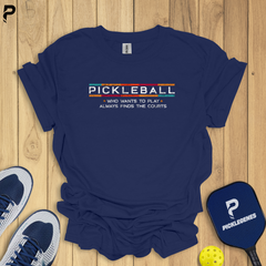 Who Wants To Play - Pickleball T-Shirt Design 5