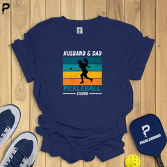 Husband Dad Pickleball T-shirt - Pickleball T-Shirt Design 5