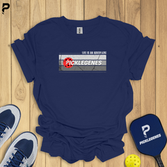 Life Is An Adventure Pickleball Athletic TShirts for Men and Women