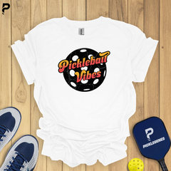 Pickleball Vibes Funny Pickleball T-Shirts - Back View