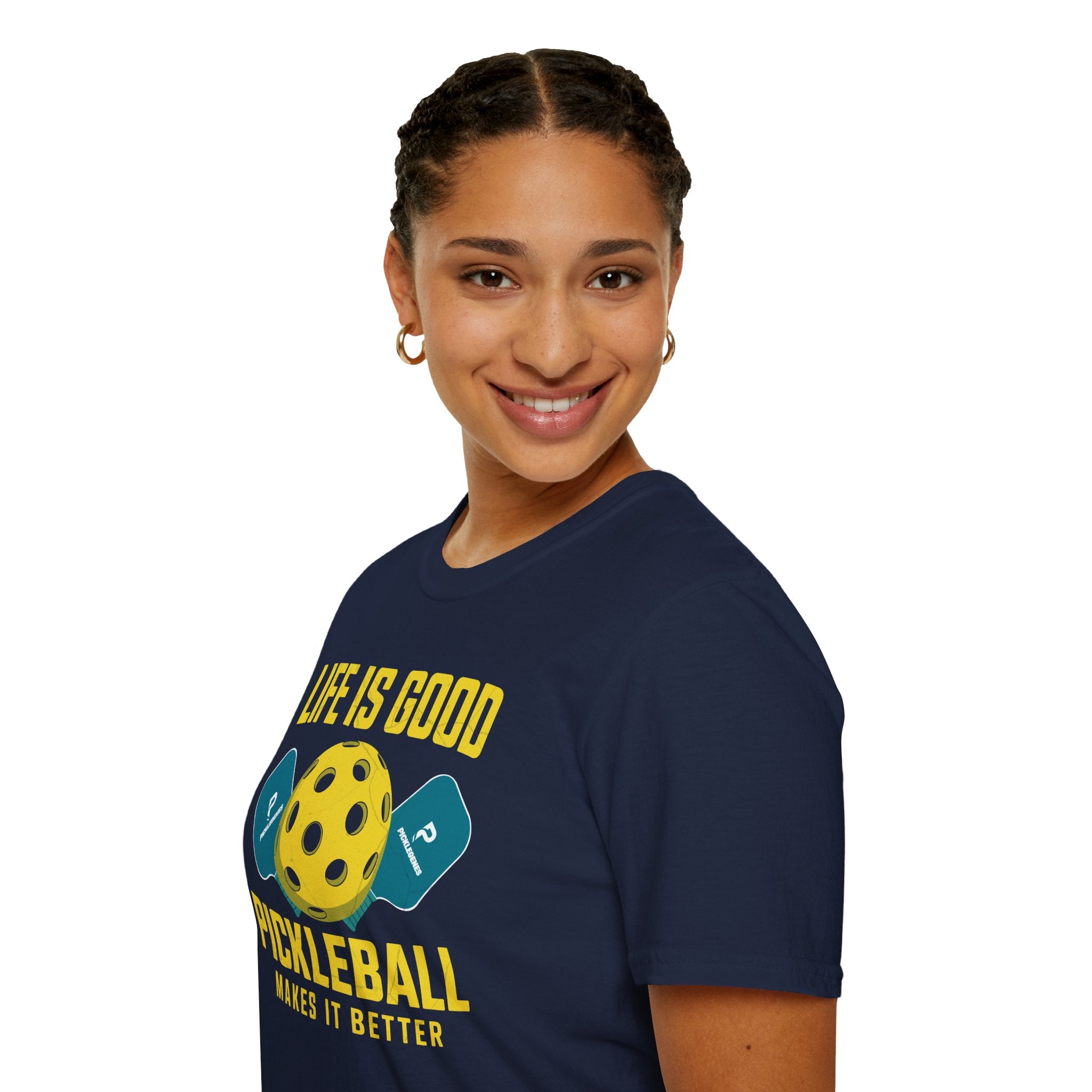 Life Is Good Funny Pickleball T-shirt - Pickleball T-Shirt Design 22