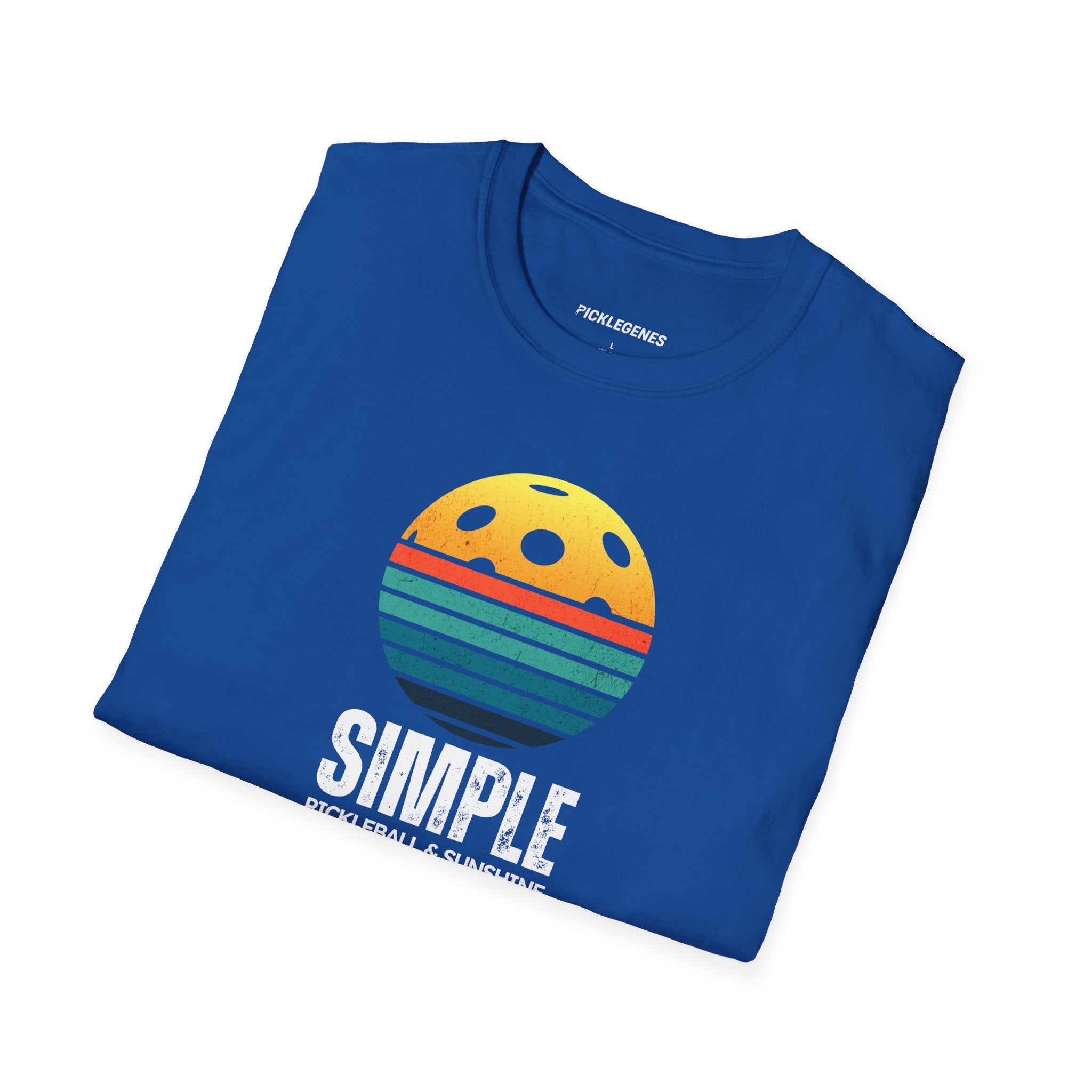 Simple Pickleball And Sunshine Pickleball T-shirt - Pickleball T-Shirt Design 29
