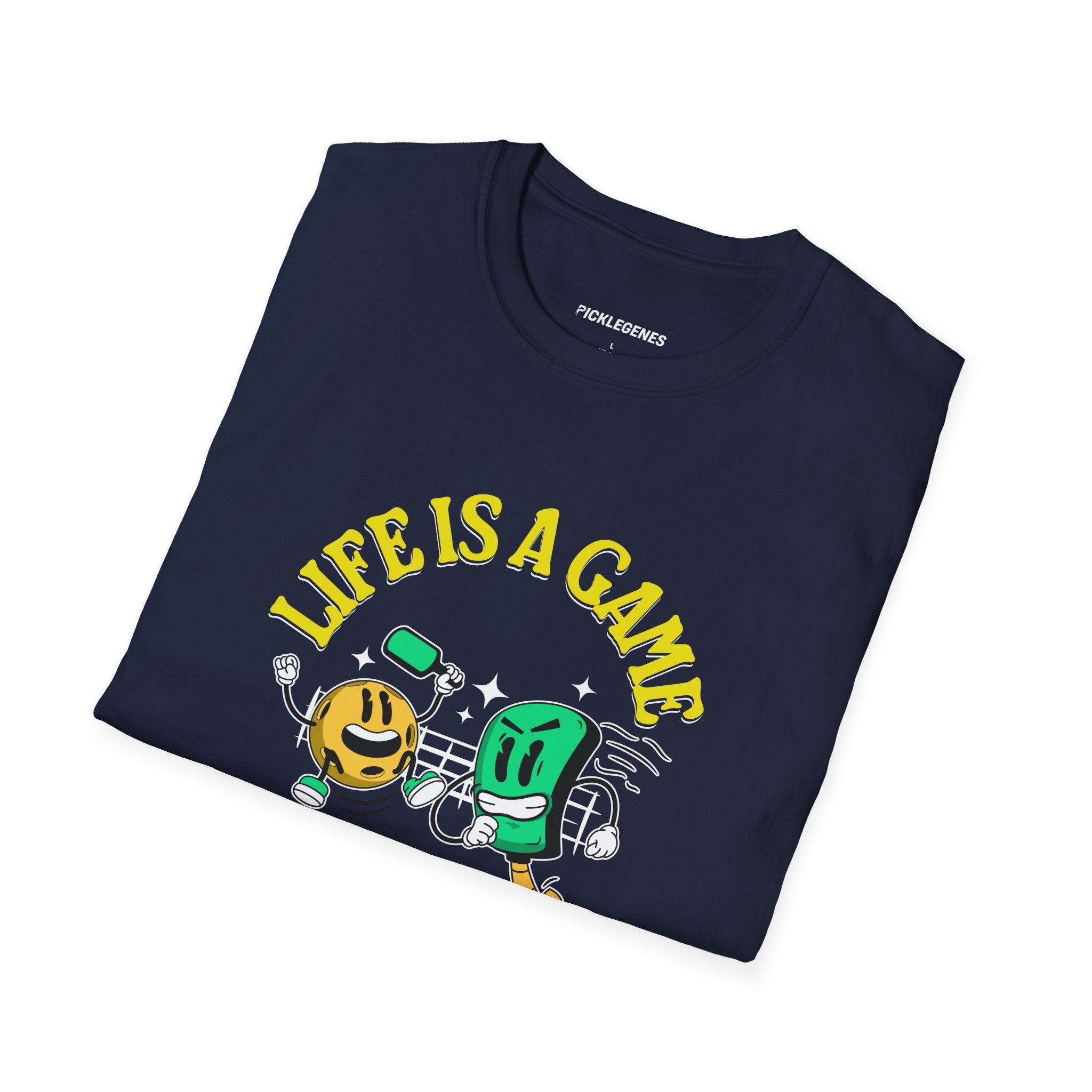 Life Is A Game Pickleball T-Shirt - Pickleball T-Shirt Design 32