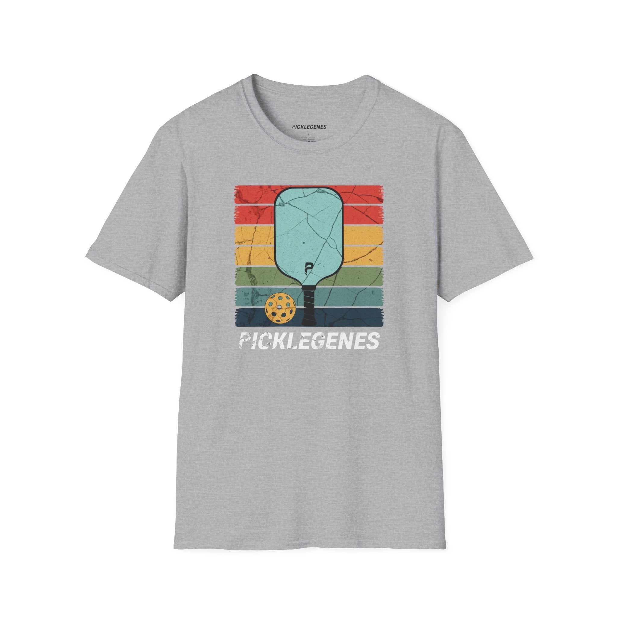 Picklegenes Paddle And Ball Pickleball T-shirt - Pickleball T-Shirt Design 10