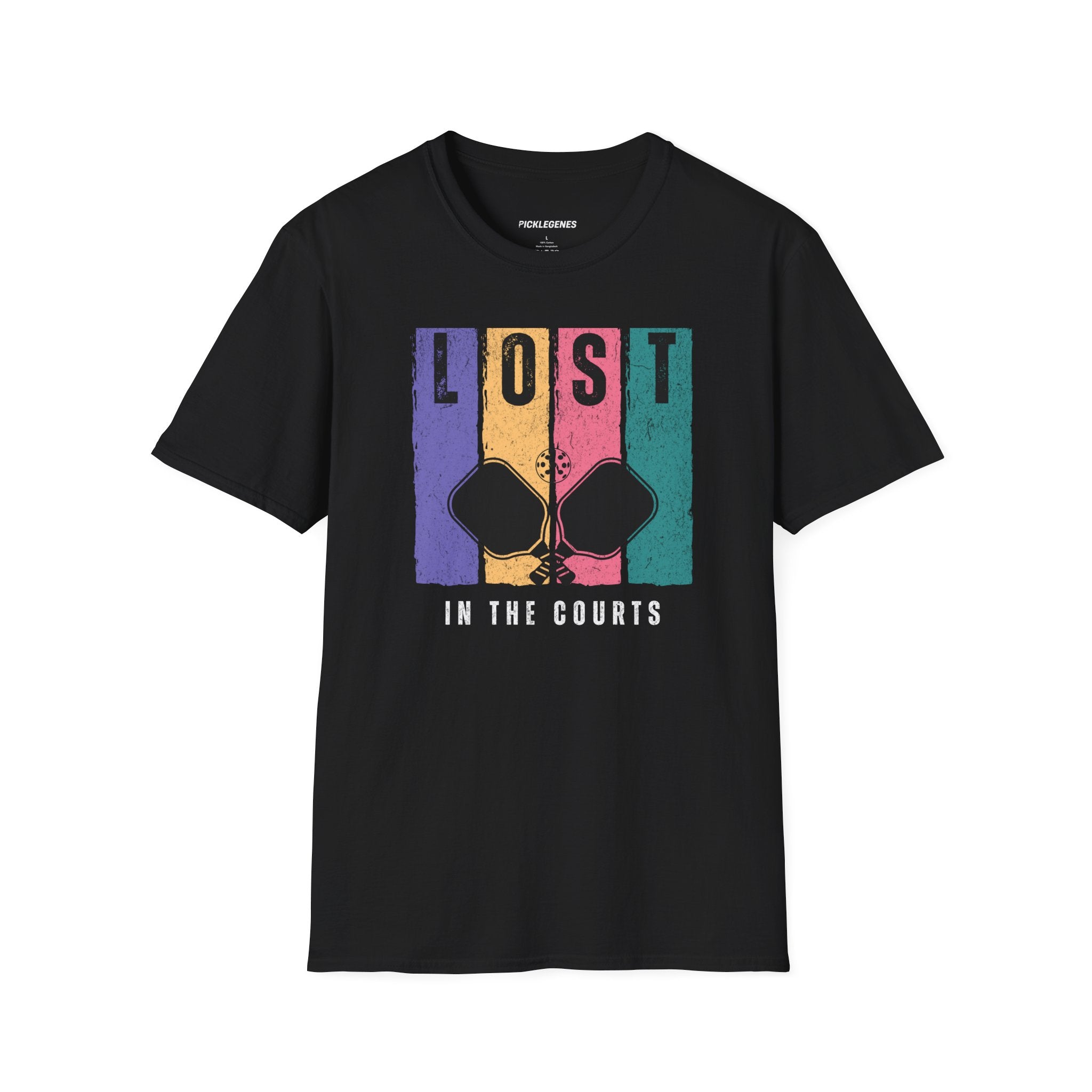 Lost In The Courts - Pickleball T-Shirt Design 9