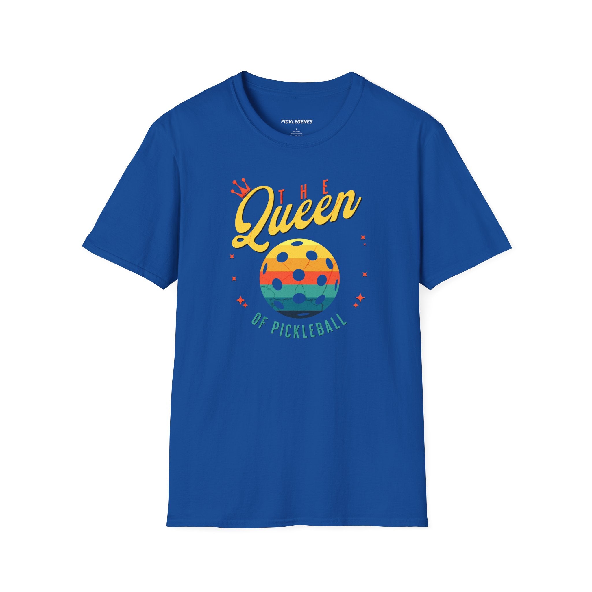 The Queen Of Pickleball T-shirt - Pickleball T-Shirt Design 12