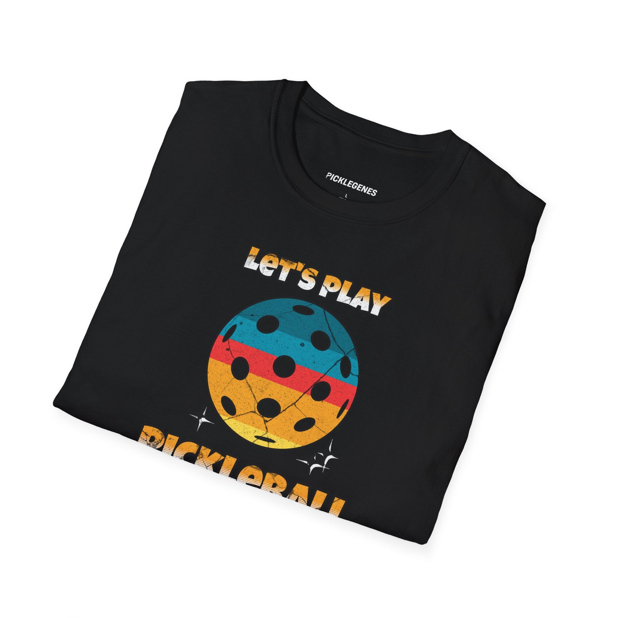 Let's Play Pickleball T-shirt - Pickleball T-Shirt Design 20