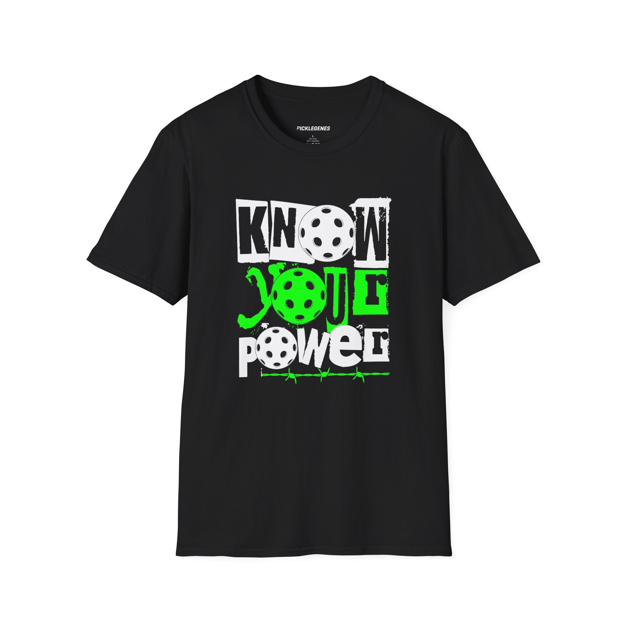 Know Your Power - Pickleball T-Shirt Design 9