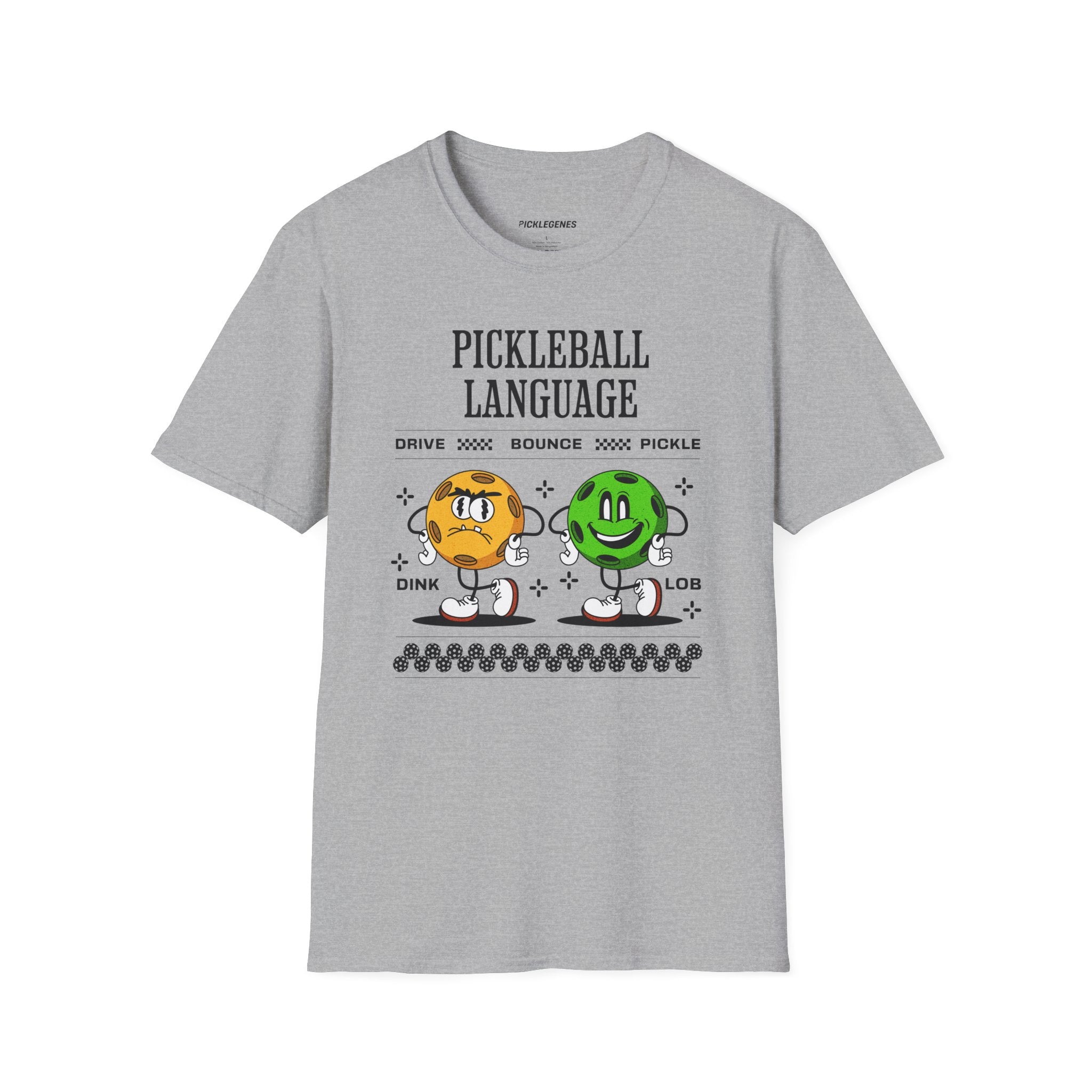 Pickleball Language Funny Pickleball T-shirt - Pickleball T-Shirt Design 10