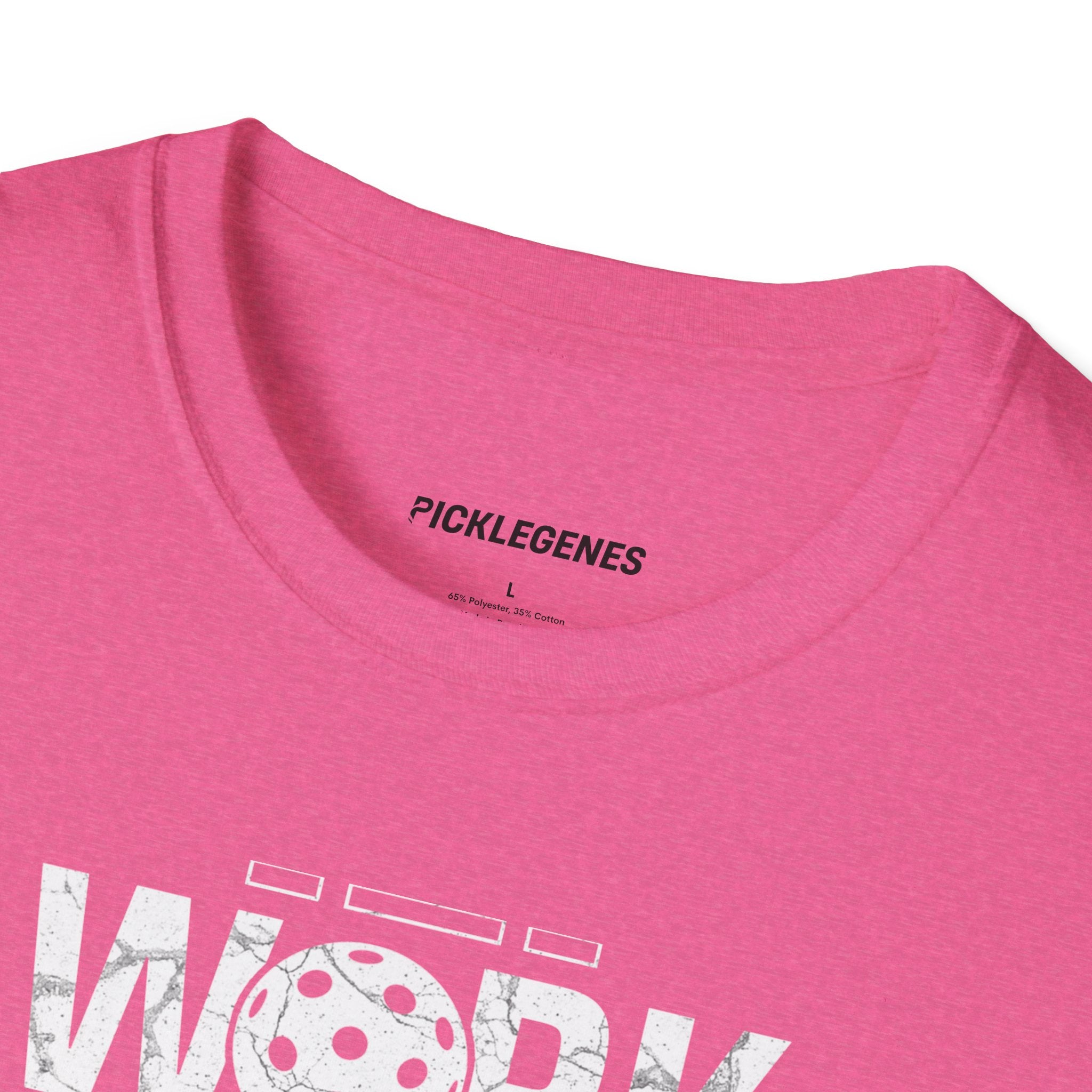 Work Hard And Play Big Pickleball T-shirt - Pickleball T-Shirt Design 34