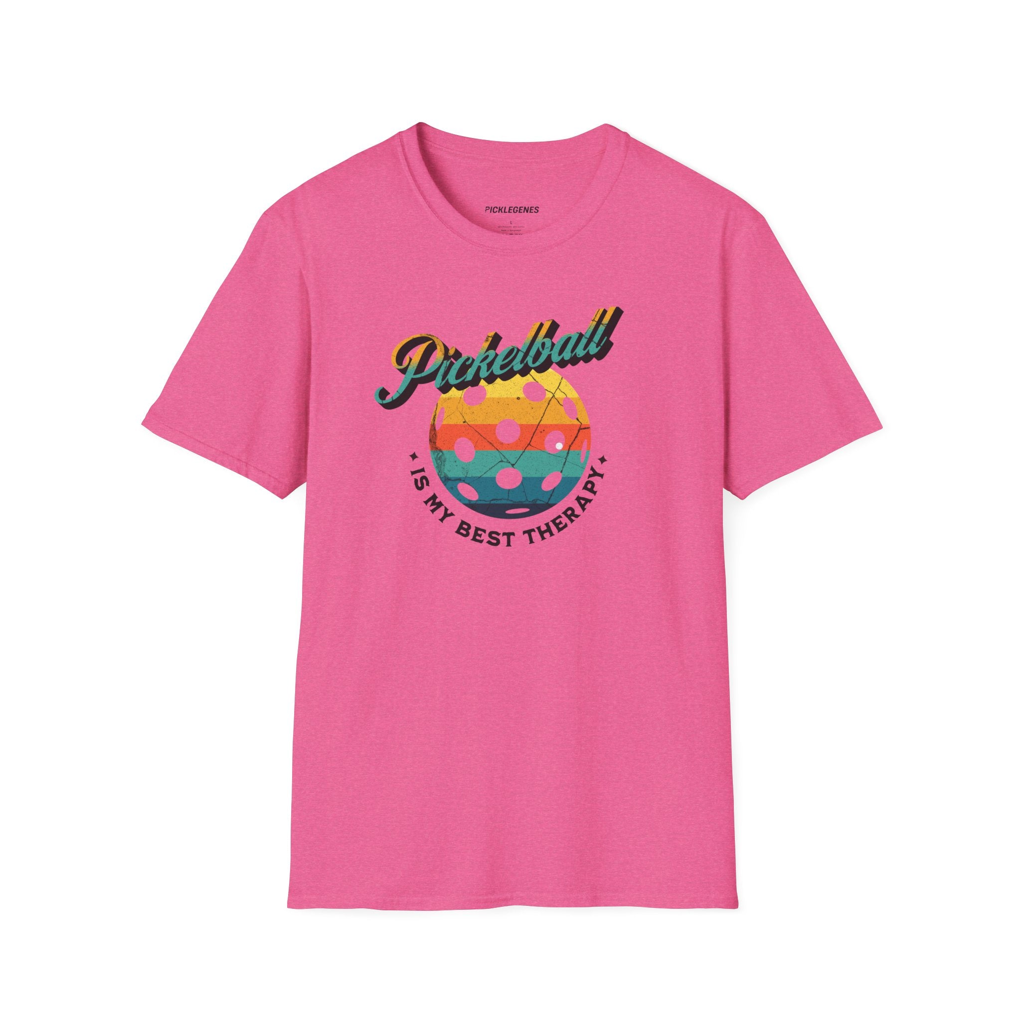 Pickleball Is My Best Therapy Funny Pickleball T-shirt - Pickleball T-Shirt Design 14
