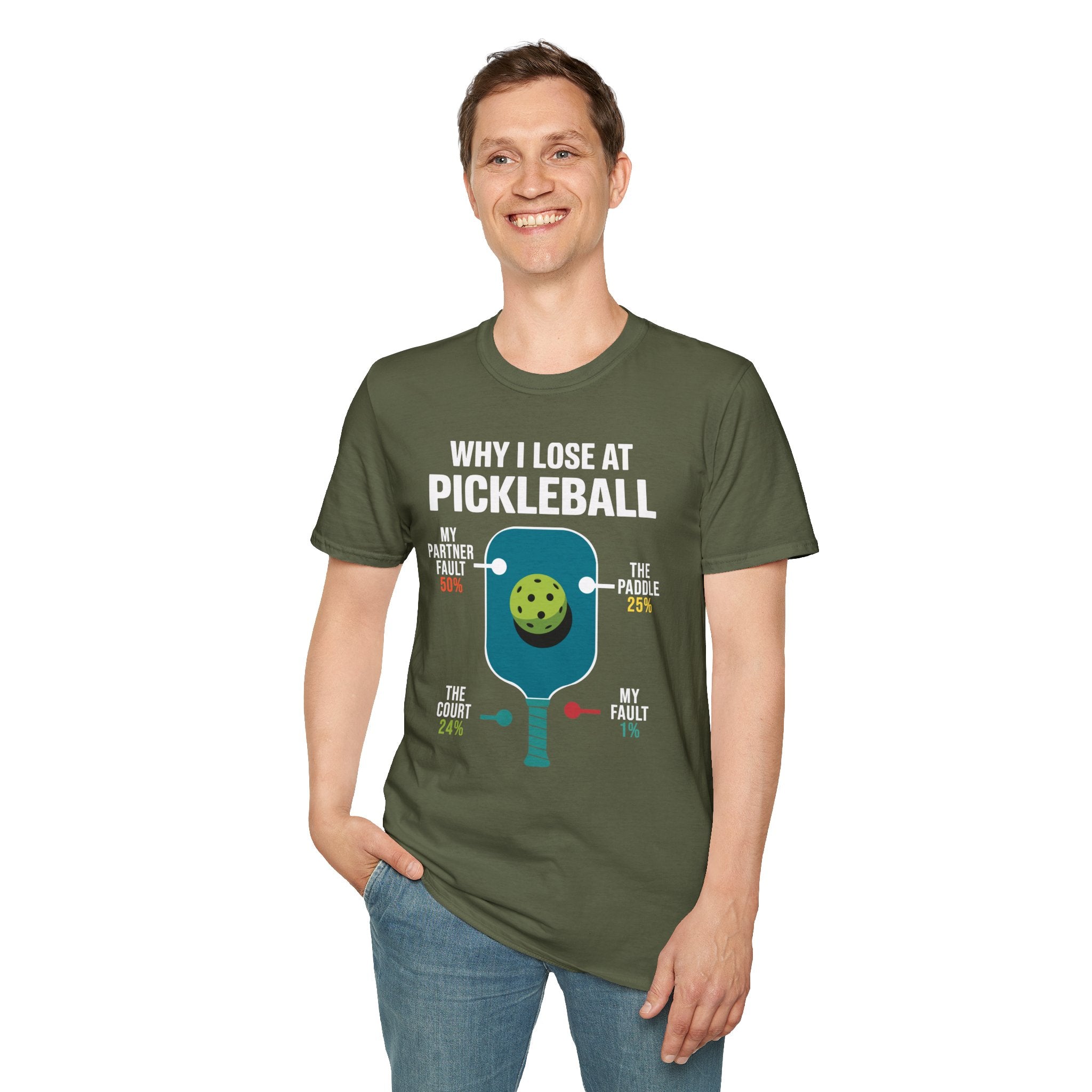 Why I Lose At Pickleball T-shirt - Pickleball T-Shirt Design 35