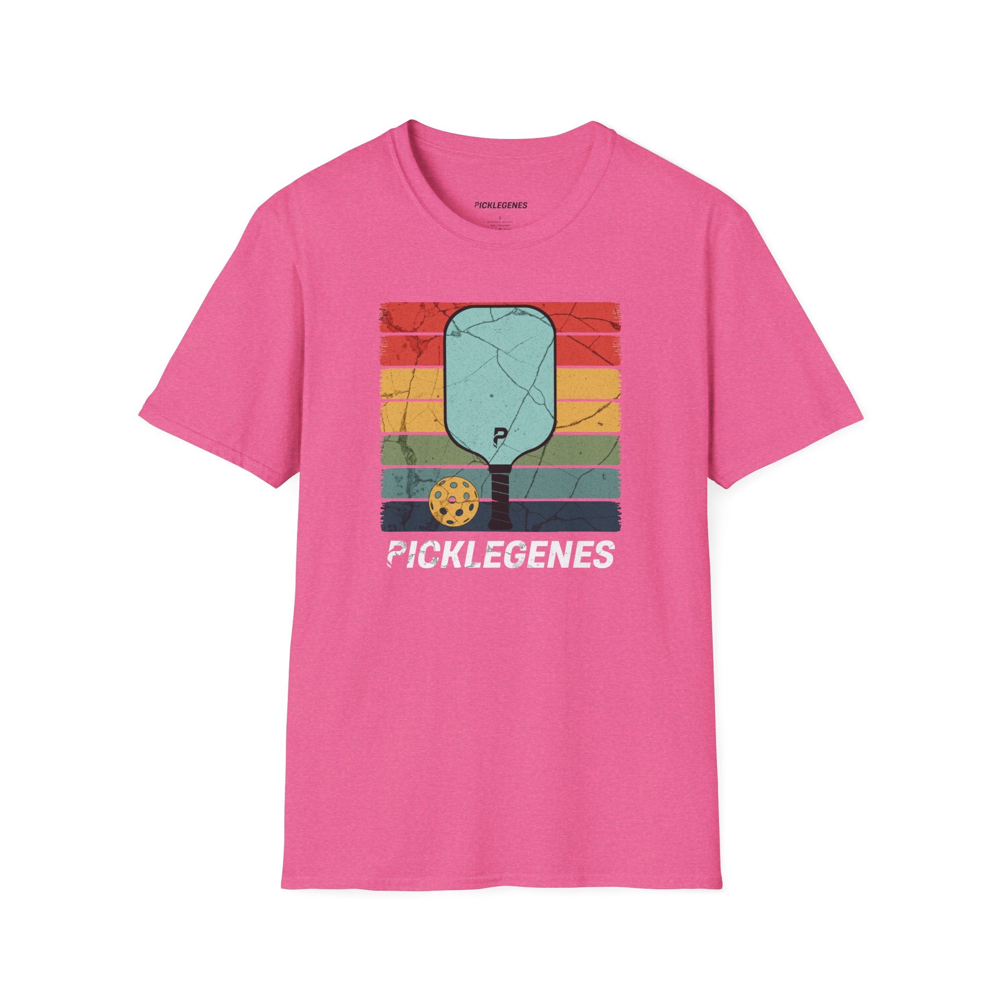 Picklegenes Paddle And Ball Pickleball T-shirt - Pickleball T-Shirt Design 14