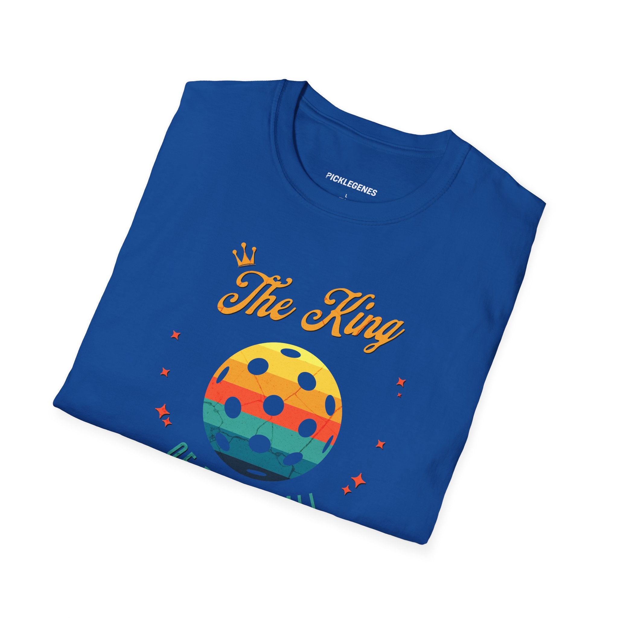 The King Of Pickleball T-shirt for Men - Pickleball T-Shirt Design 29