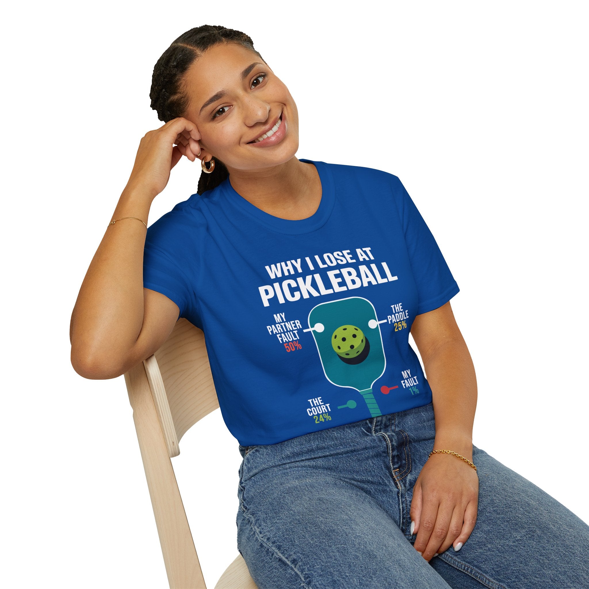 Why I Lose At Pickleball T-shirt - Pickleball T-Shirt Design 26