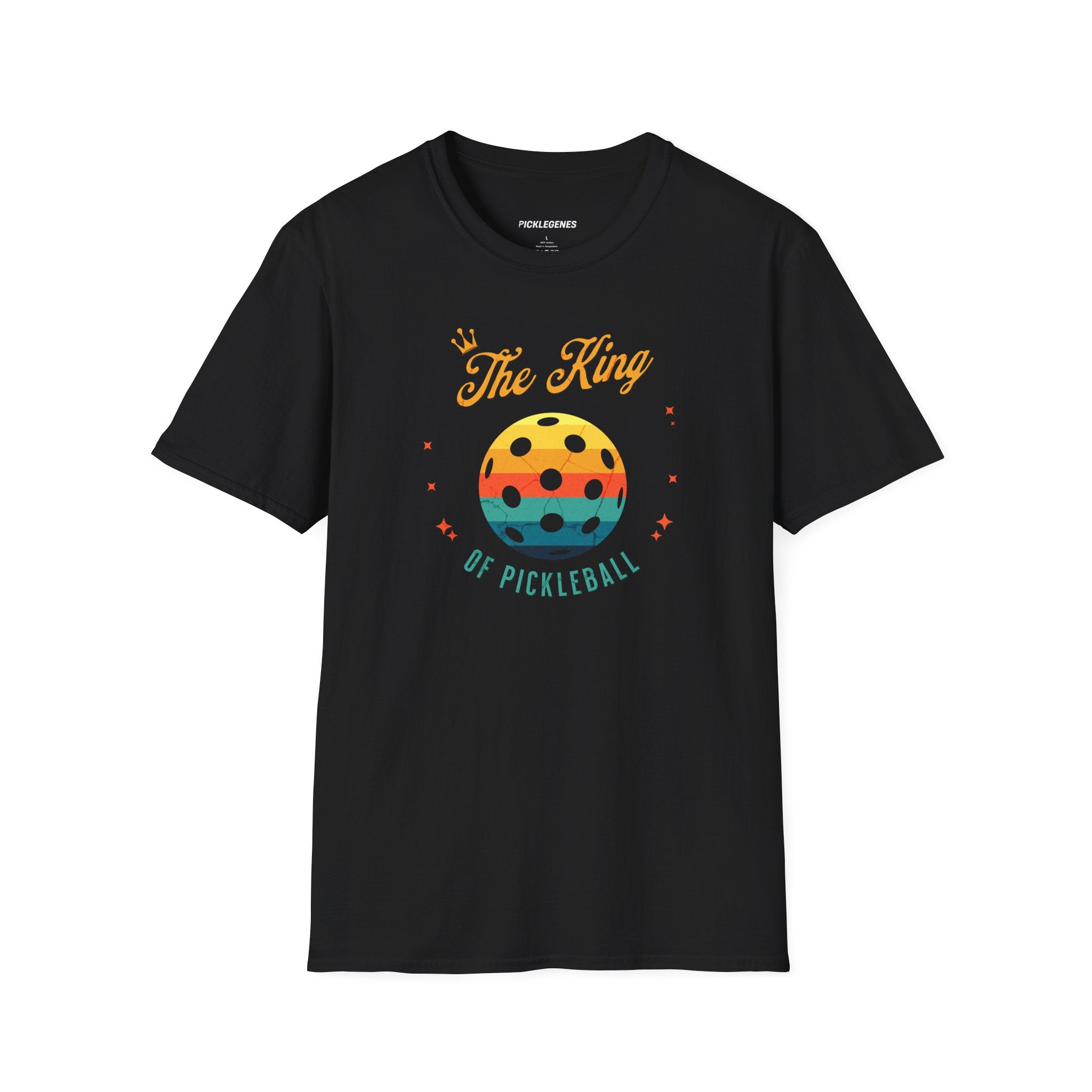The King Of Pickleball T-shirt for Men - Pickleball T-Shirt Design 9