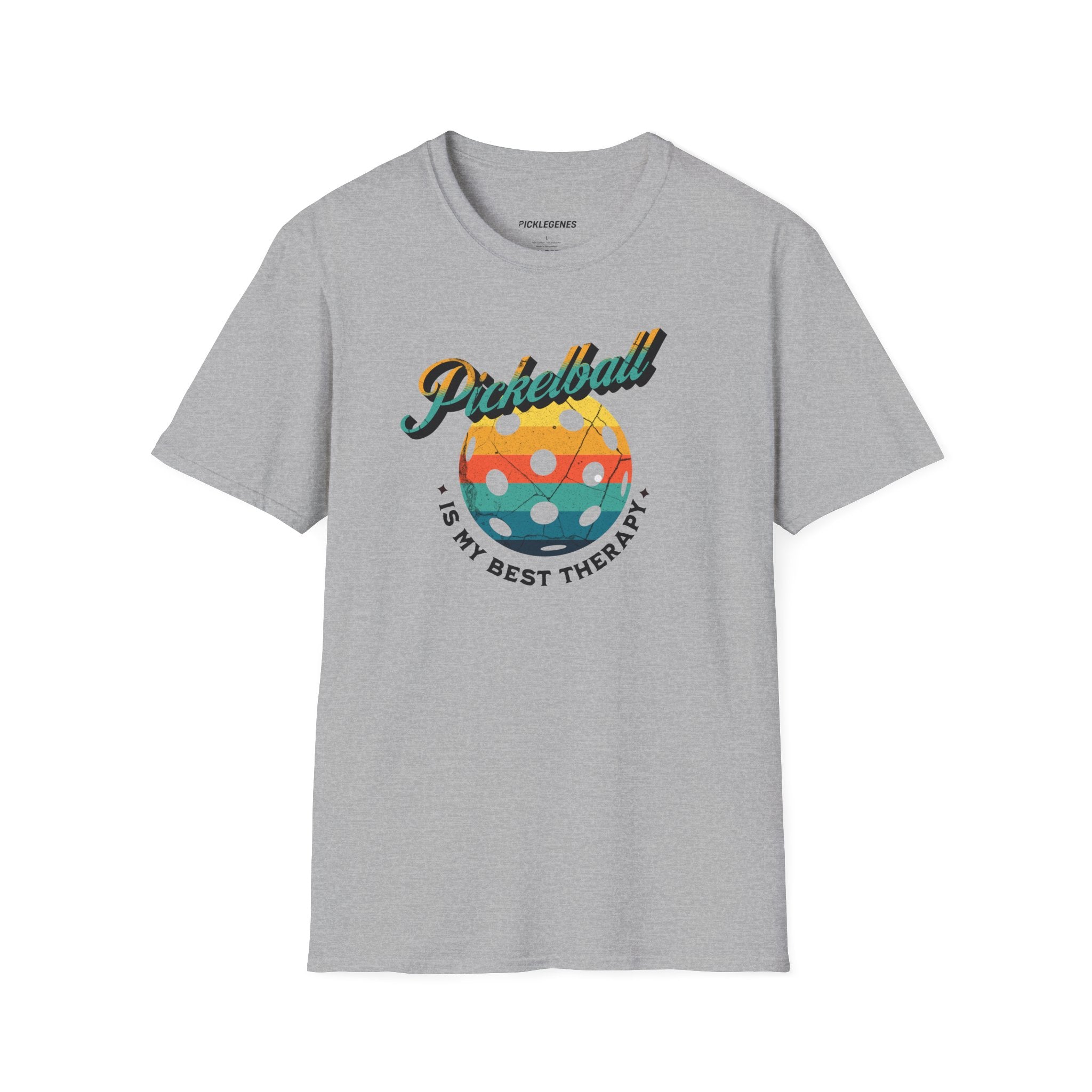 Pickleball Is My Best Therapy Funny Pickleball T-shirt - Pickleball T-Shirt Design 9