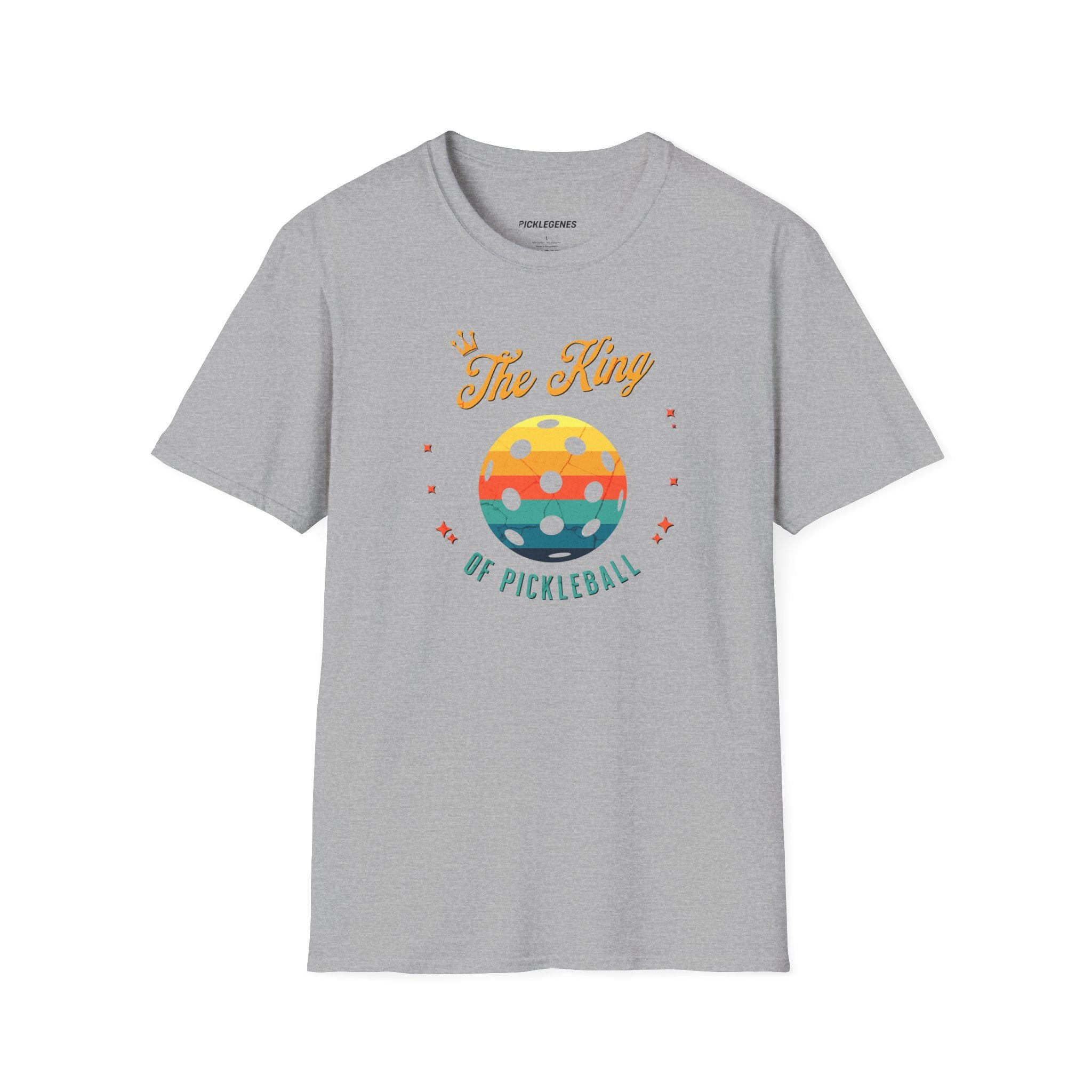 The King Of Pickleball T-shirt for Men - Pickleball T-Shirt Design 10