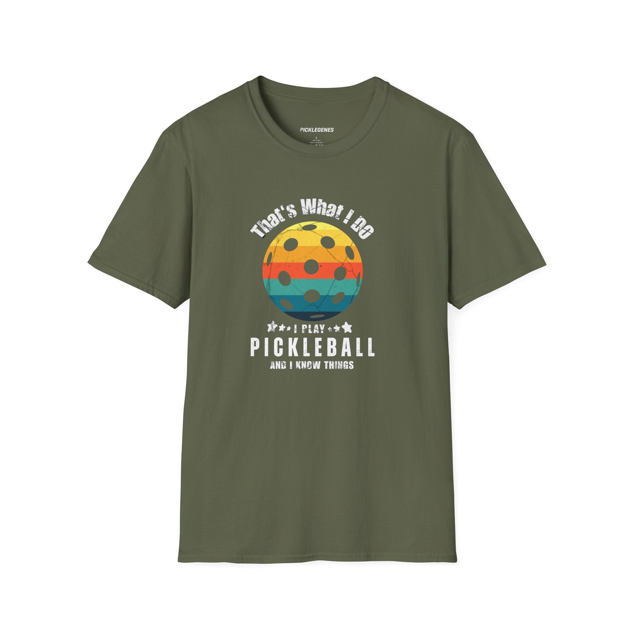 Copy of That's What I Do I Play Pickleball And Know Things