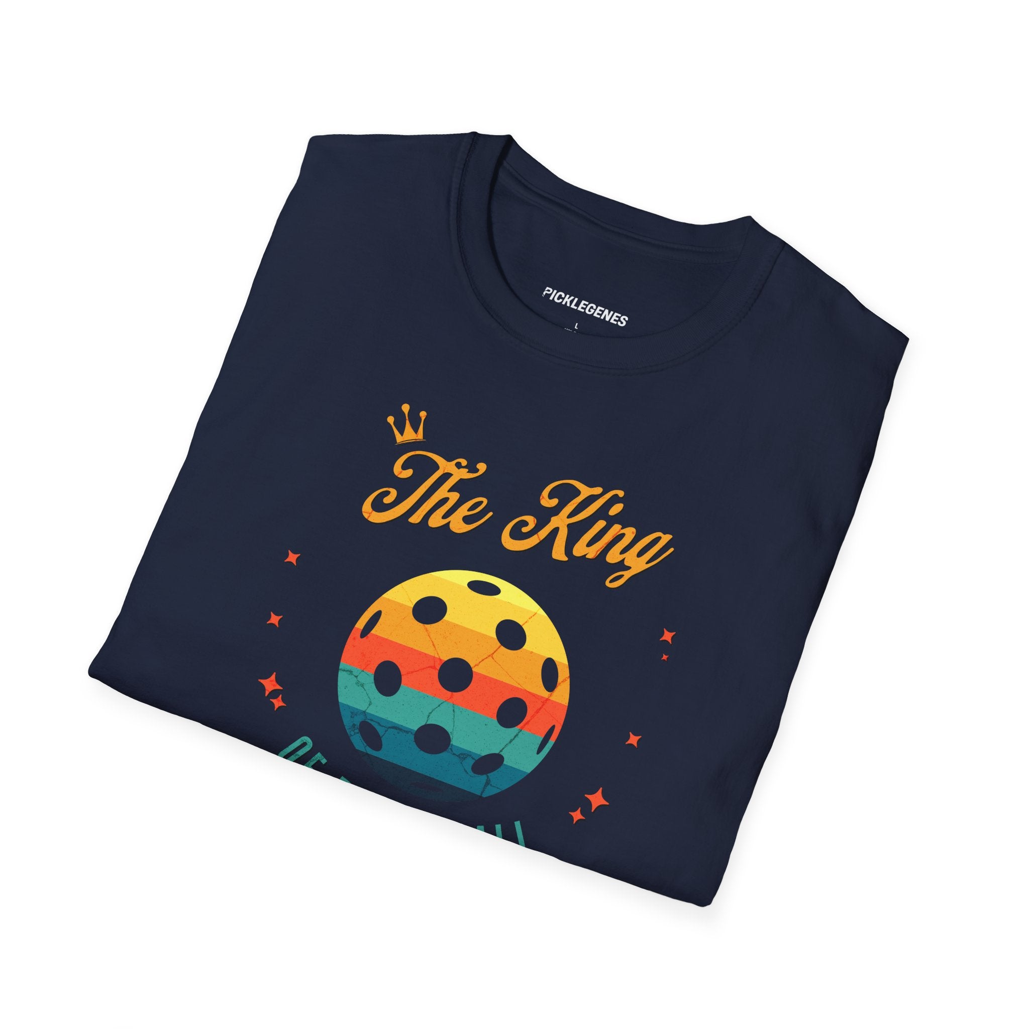 The King Of Pickleball T-shirt for Men - Pickleball T-Shirt Design 32