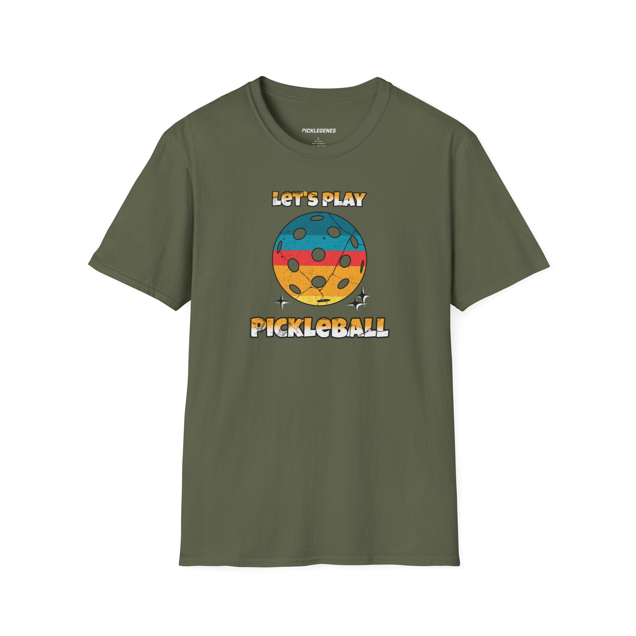 Let's Play Pickleball T-shirt - Pickleball T-Shirt Design 11
