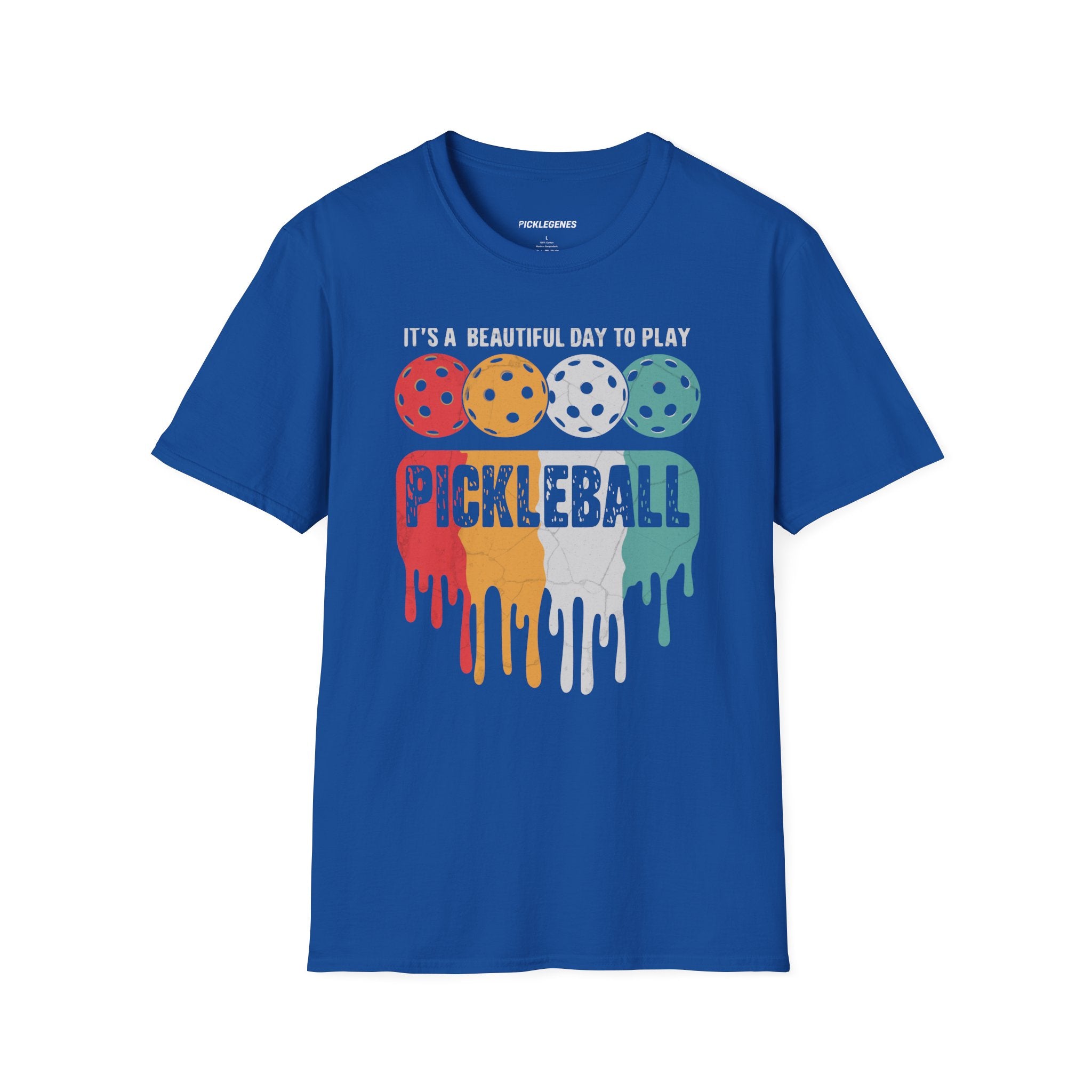 It's A Beautiful Day To Play Pickleball T-shrit - Pickleball T-Shirt Design 10