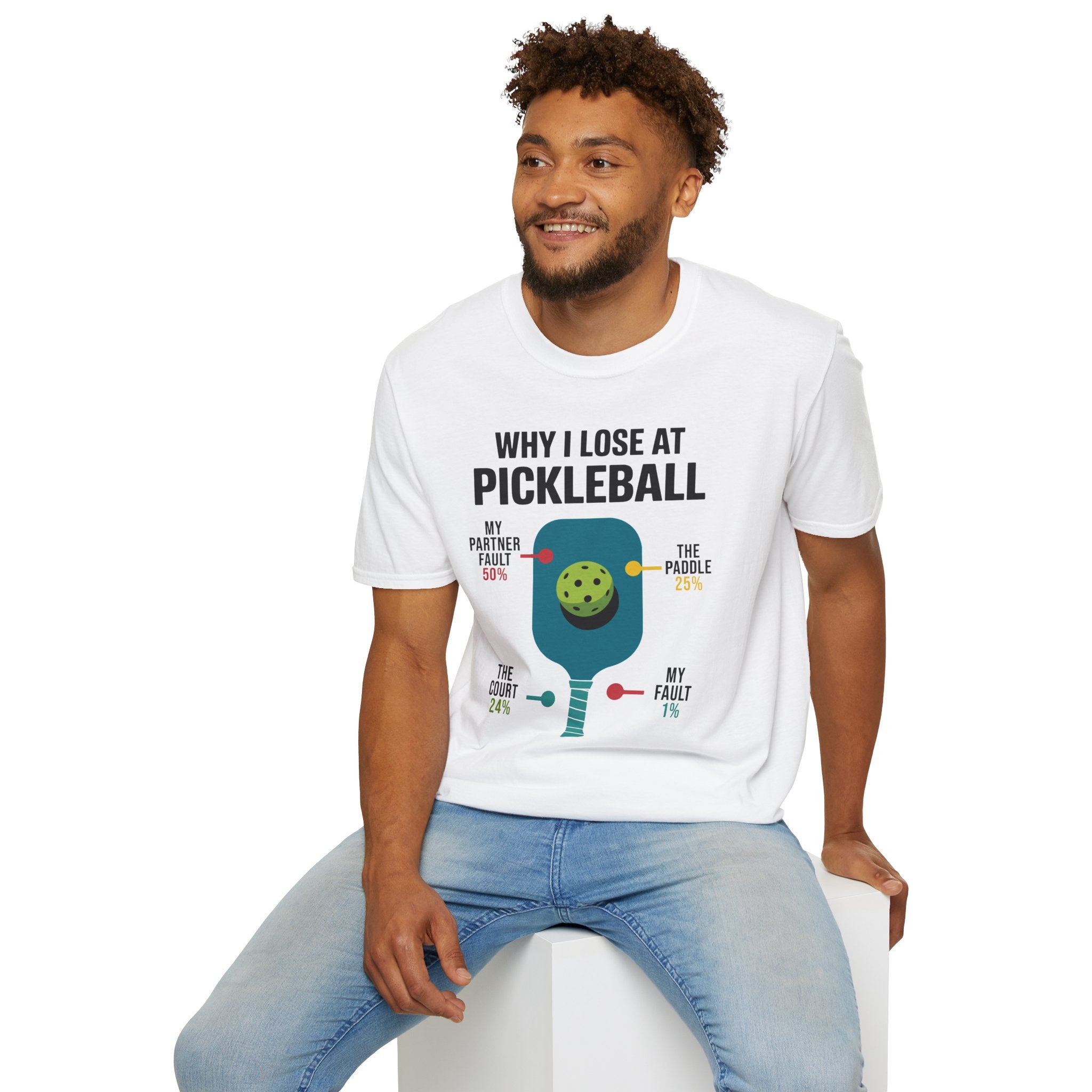 Why I Lose At Pickleball T-shirt - Pickleball T-Shirt Design 16