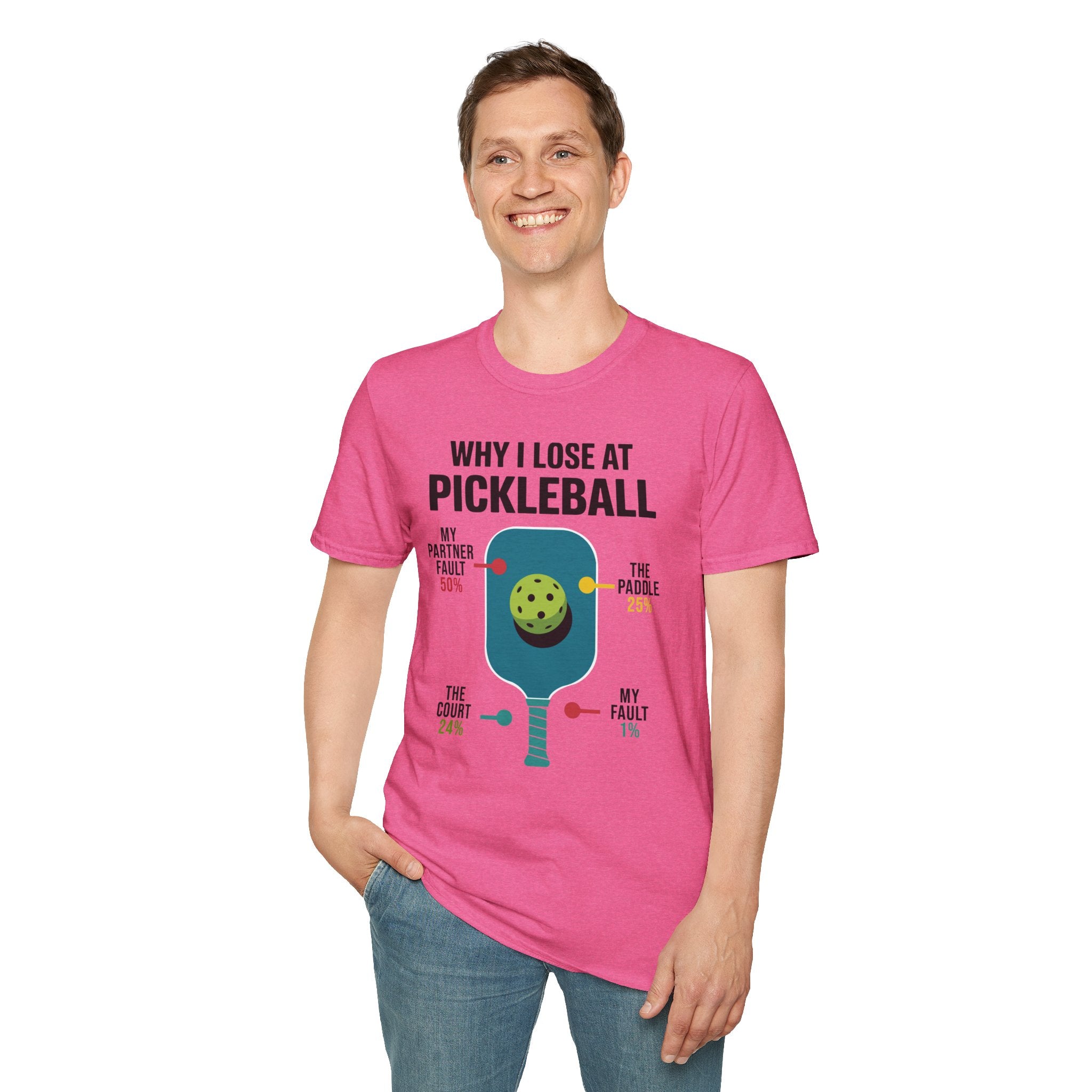 Why I Lose At Pickleball T-shirt - Pickleball T-Shirt Design 39