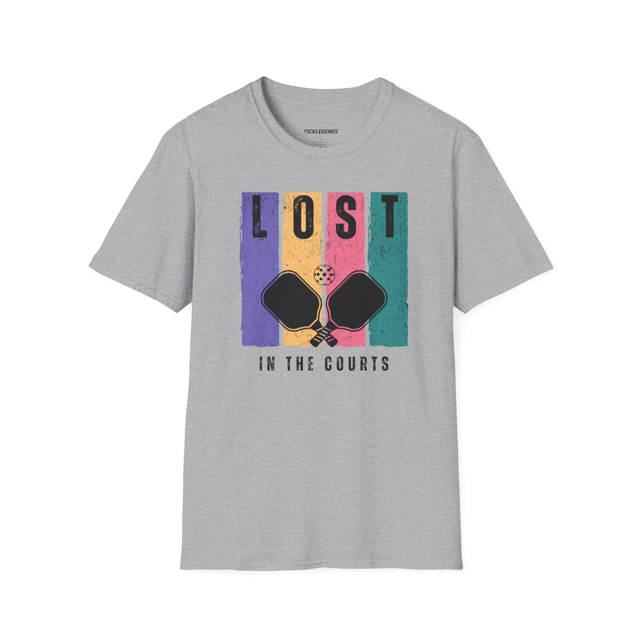 Lost In The Courts - Pickleball T-Shirt Design 10