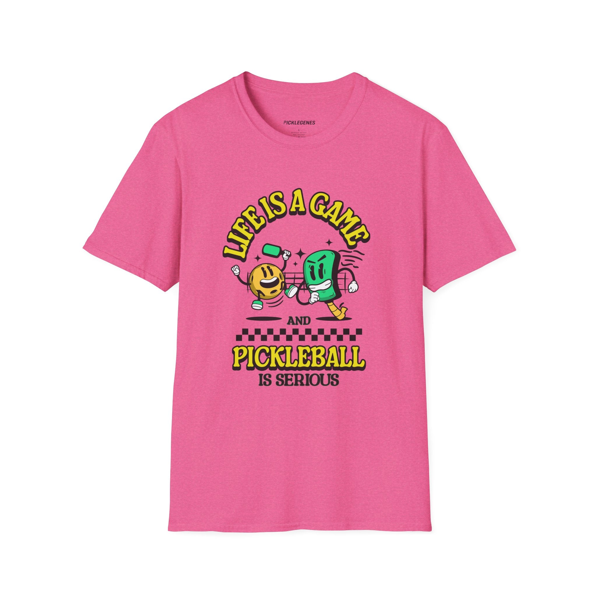 Life Is A Game Pickleball T-Shirt - Pickleball T-Shirt Design 14
