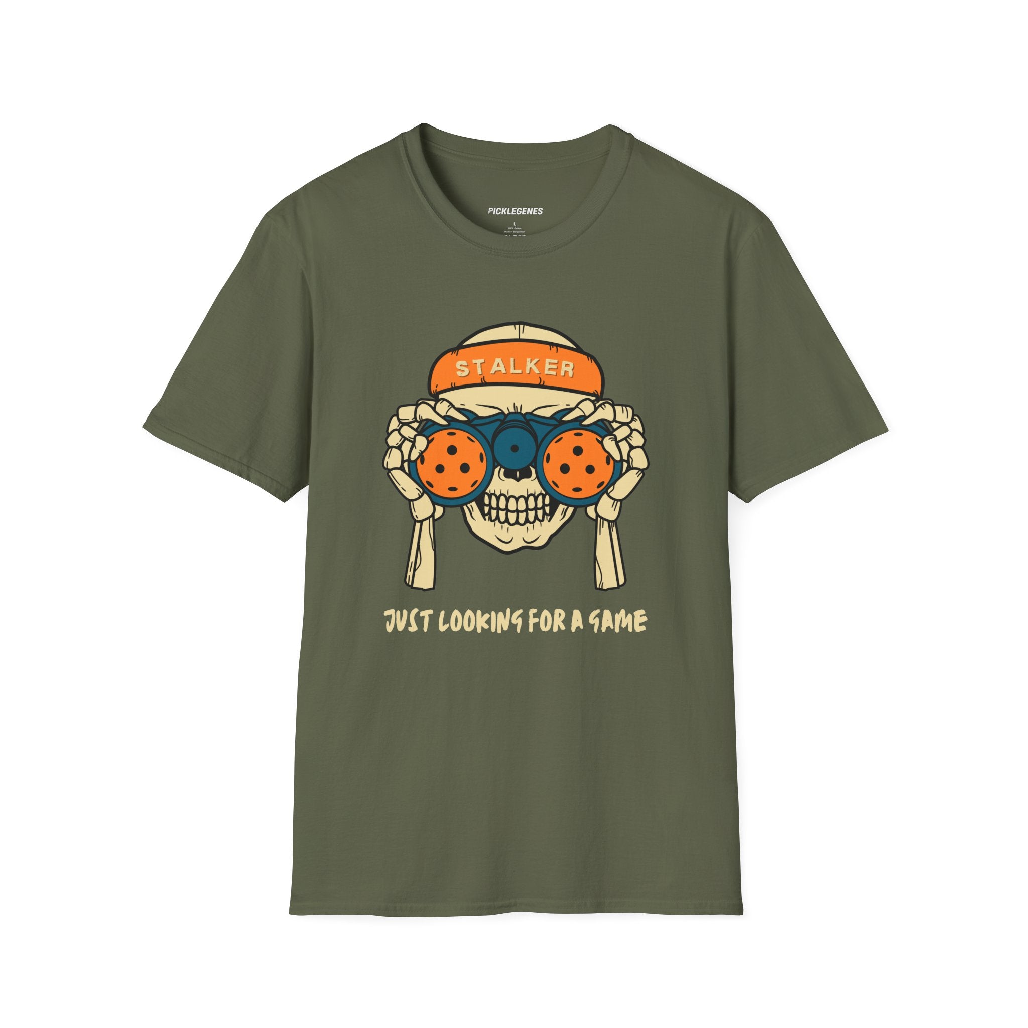 Stalker Just Looking Pickleball T-shirt - Pickleball T-Shirt Design 11