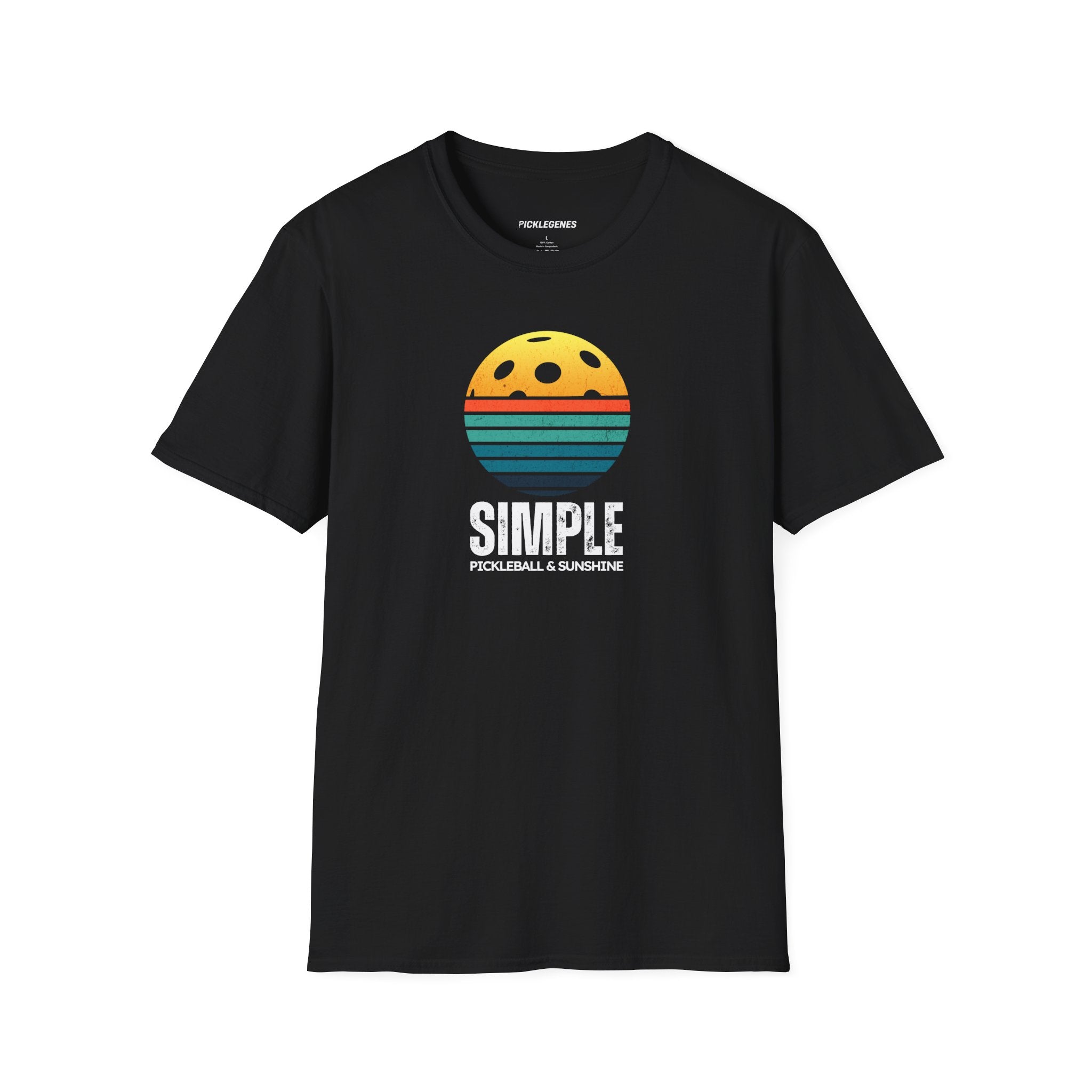 Simple Pickleball And Sunshine Pickleball T-shirt - Pickleball T-Shirt Design 9