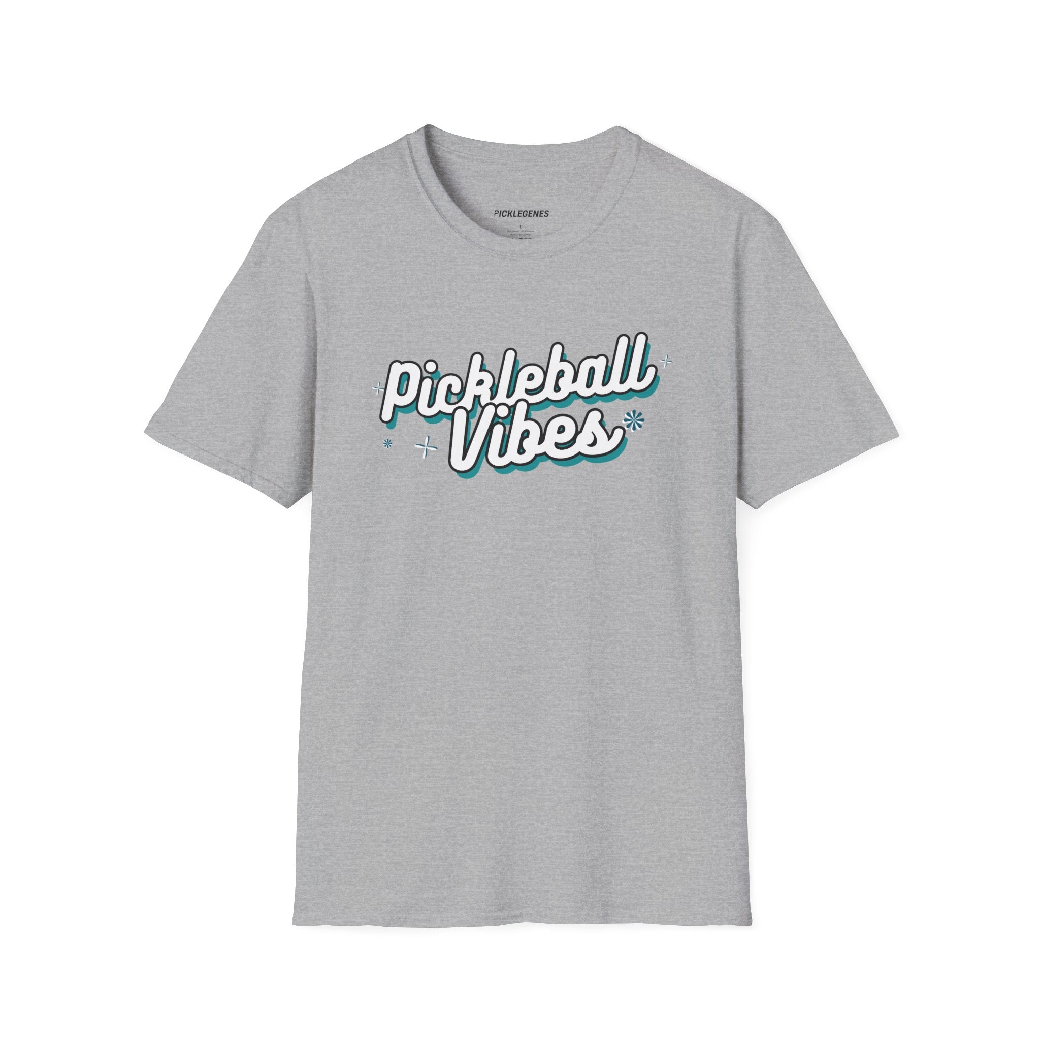 Pickleball Vibes Typo Pickleball T-Shirts - Pickleball T-Shirt Design 10