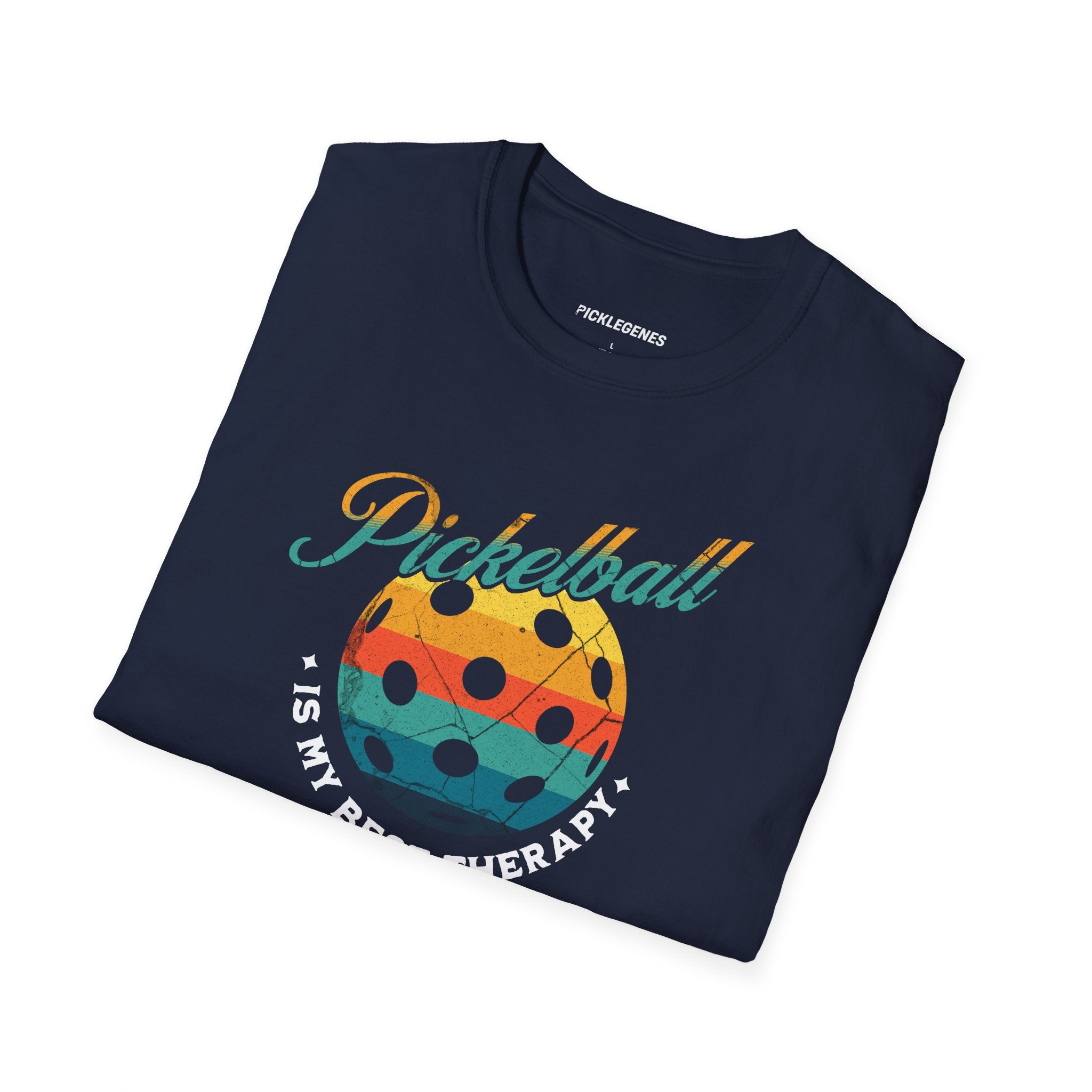 Pickleball Is My Best Therapy Funny Pickleball T-shirt - Pickleball T-Shirt Design 32