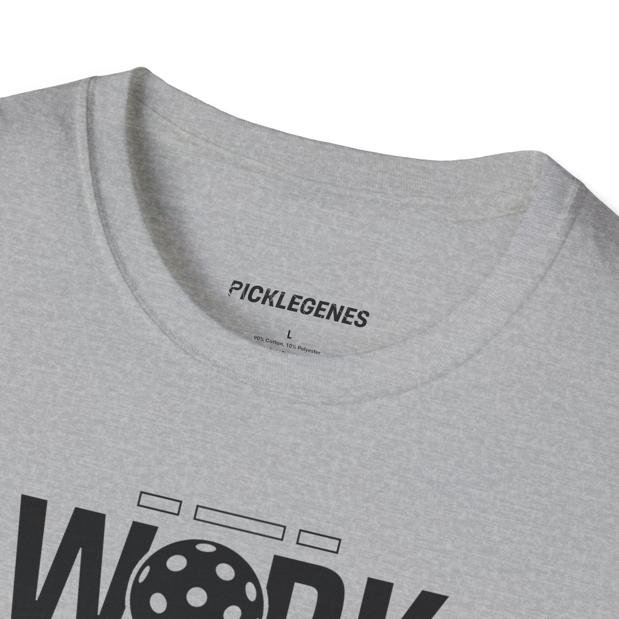 Work Hard And Play Big Pickleball T-shirt - Pickleball T-Shirt Design 22