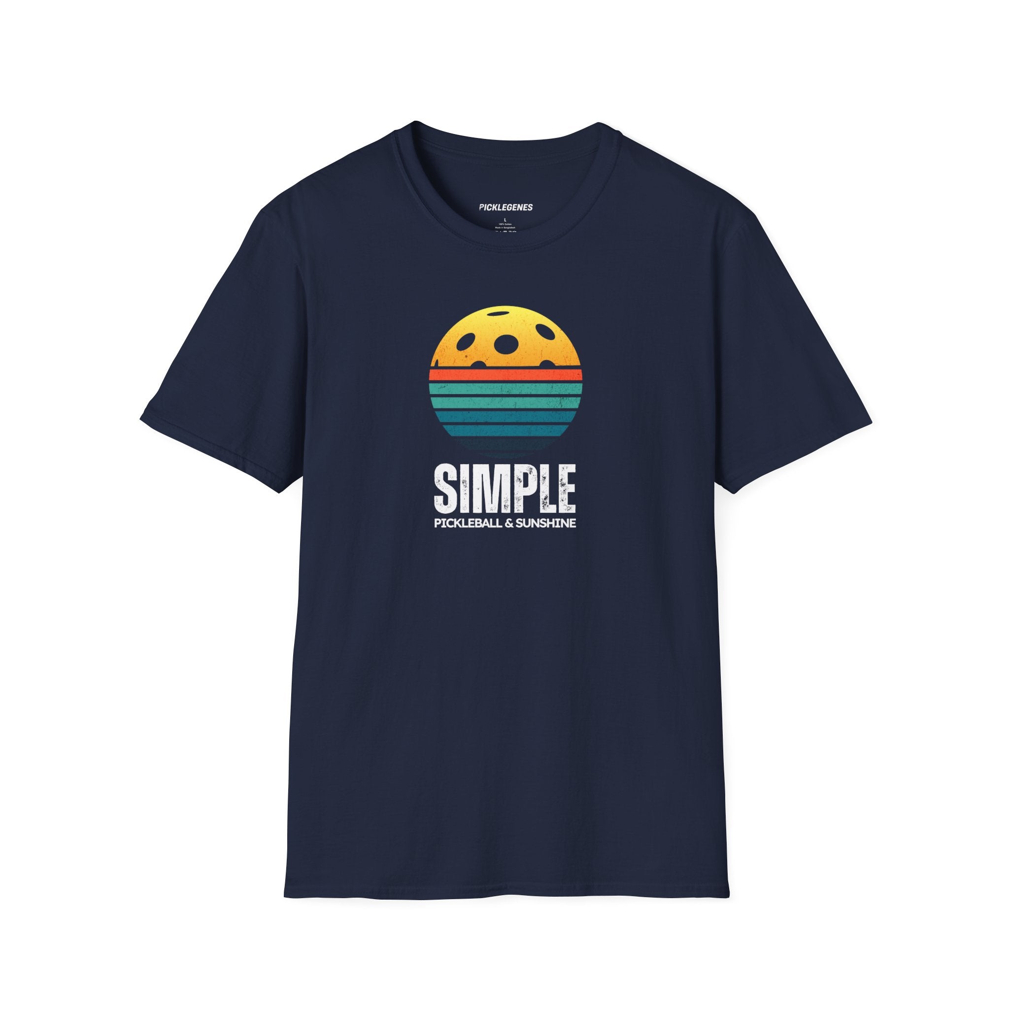 Simple Pickleball And Sunshine Pickleball T-shirt - Pickleball T-Shirt Design 13