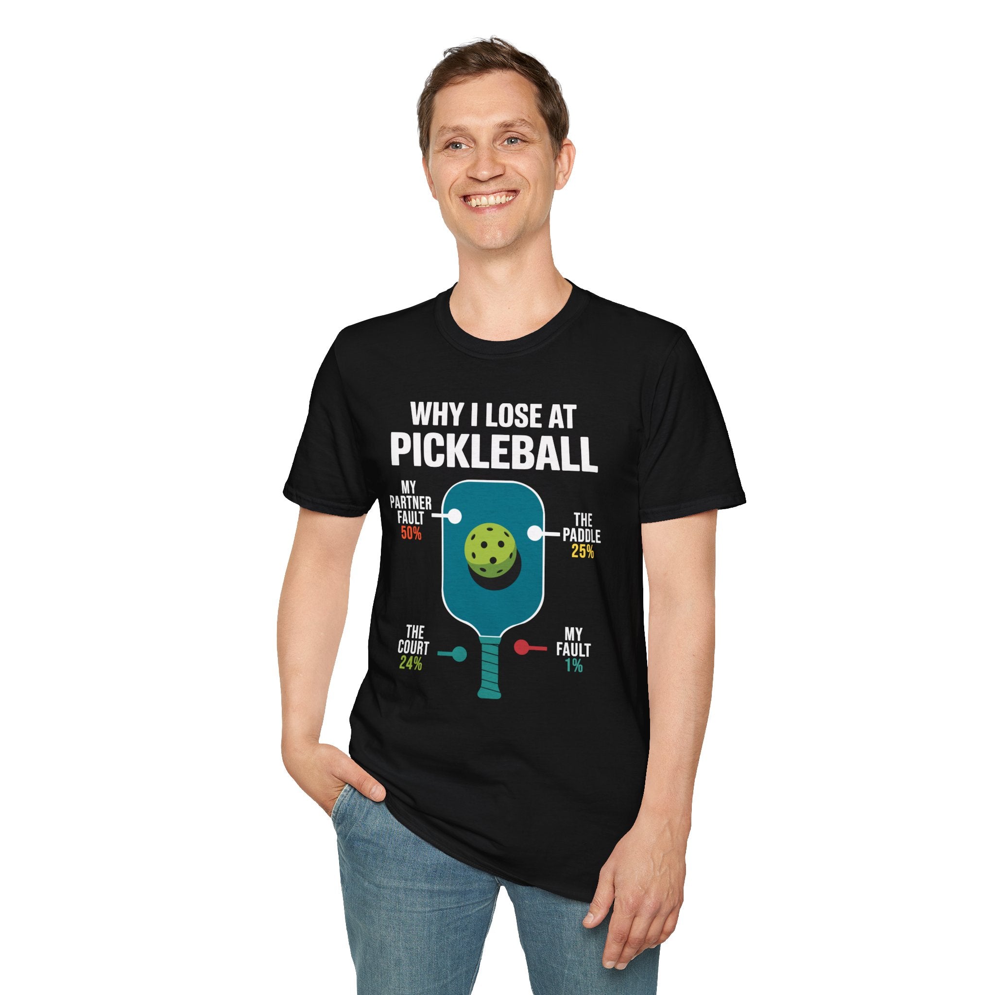Why I Lose At Pickleball T-shirt - Pickleball T-Shirt Design 31