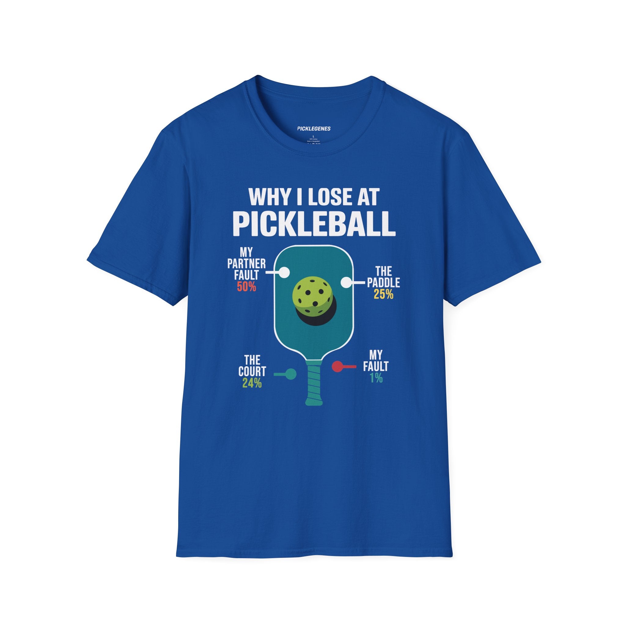 Why I Lose At Pickleball T-shirt - Pickleball T-Shirt Design 10