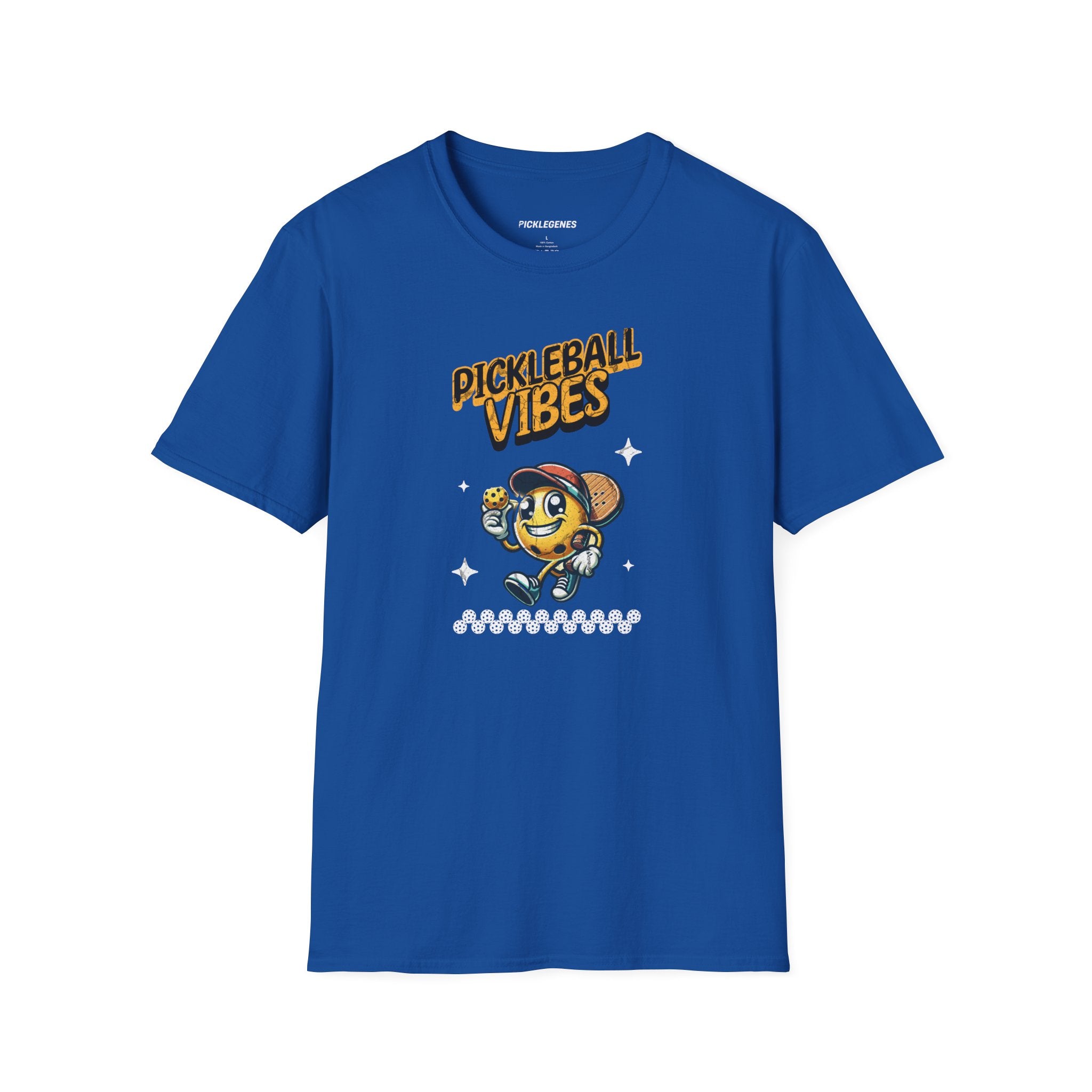 Pickleball Vibes Animated Funny Pickleball T-shirt for Pickleball Players - Pickleball T-Shirt Design 12