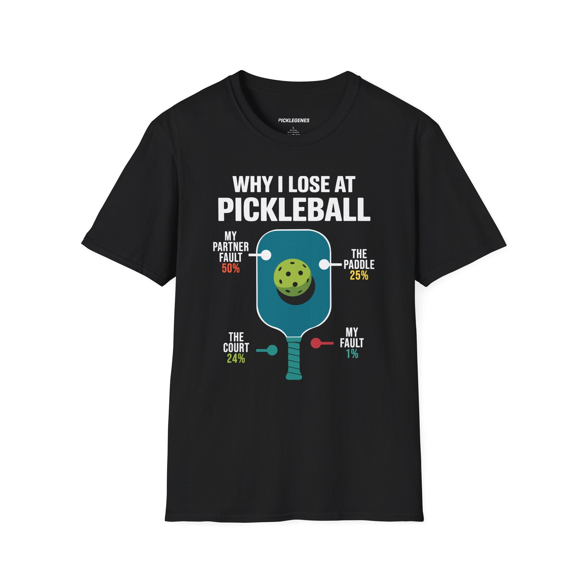 Why I Lose At Pickleball T-shirt - Pickleball T-Shirt Design 12